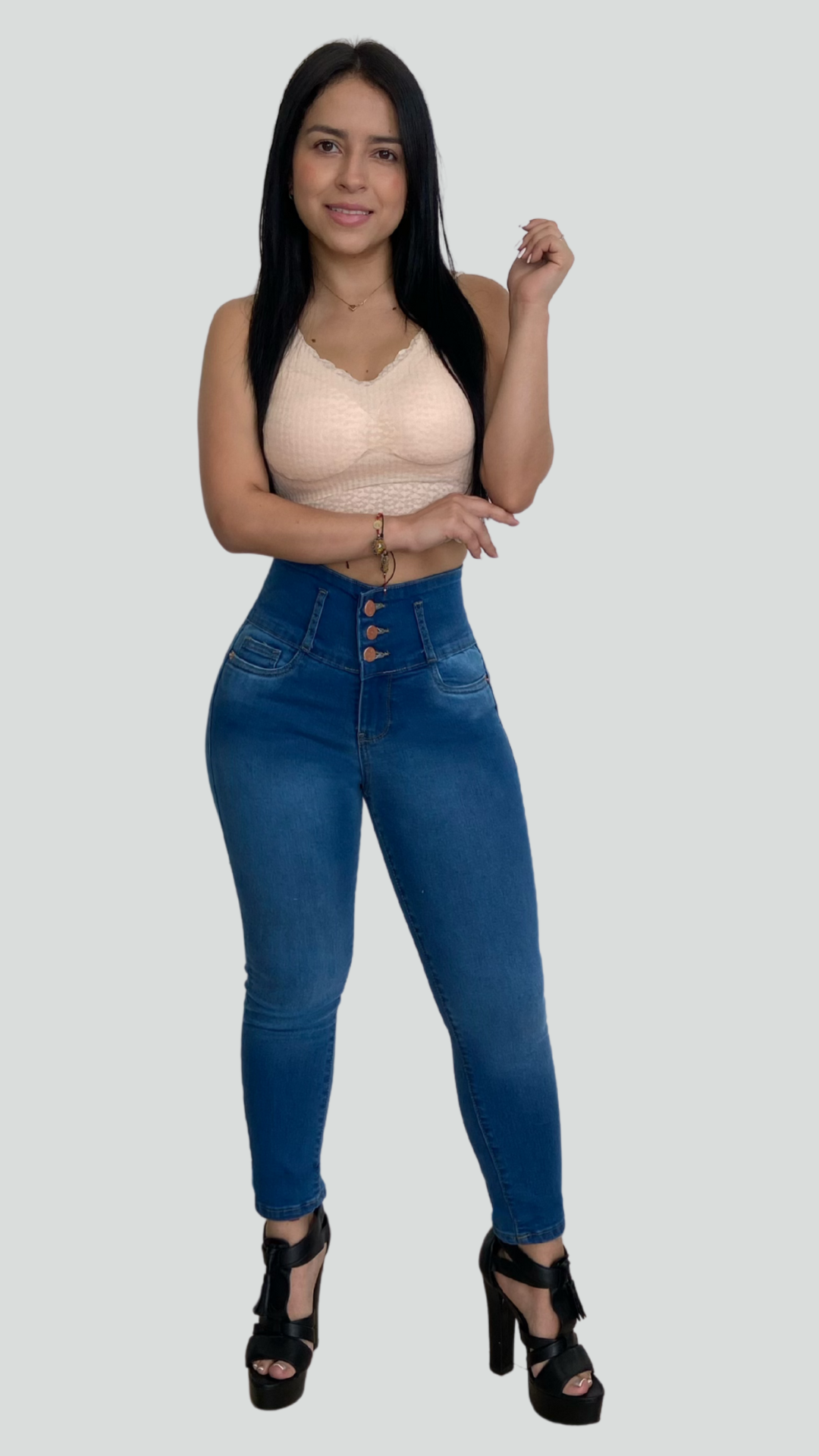 Pantalón Skinny estilo colombiano - NAU JEANS 3336