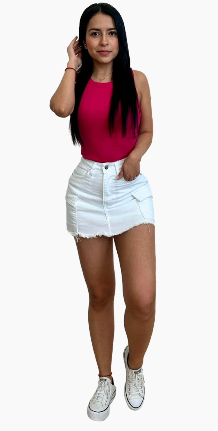FALDA BLANCA 3363